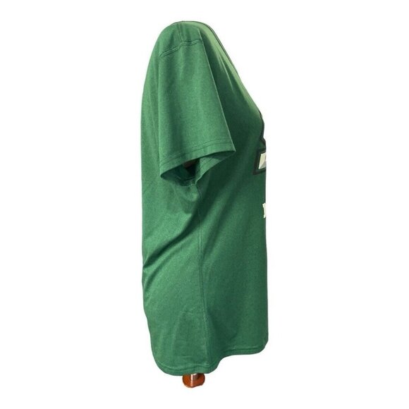 Nike Womens Dri-Fit College Lacrosse Shirt~Size Large~Green White Tee L12 08 - Picture 3 of 9